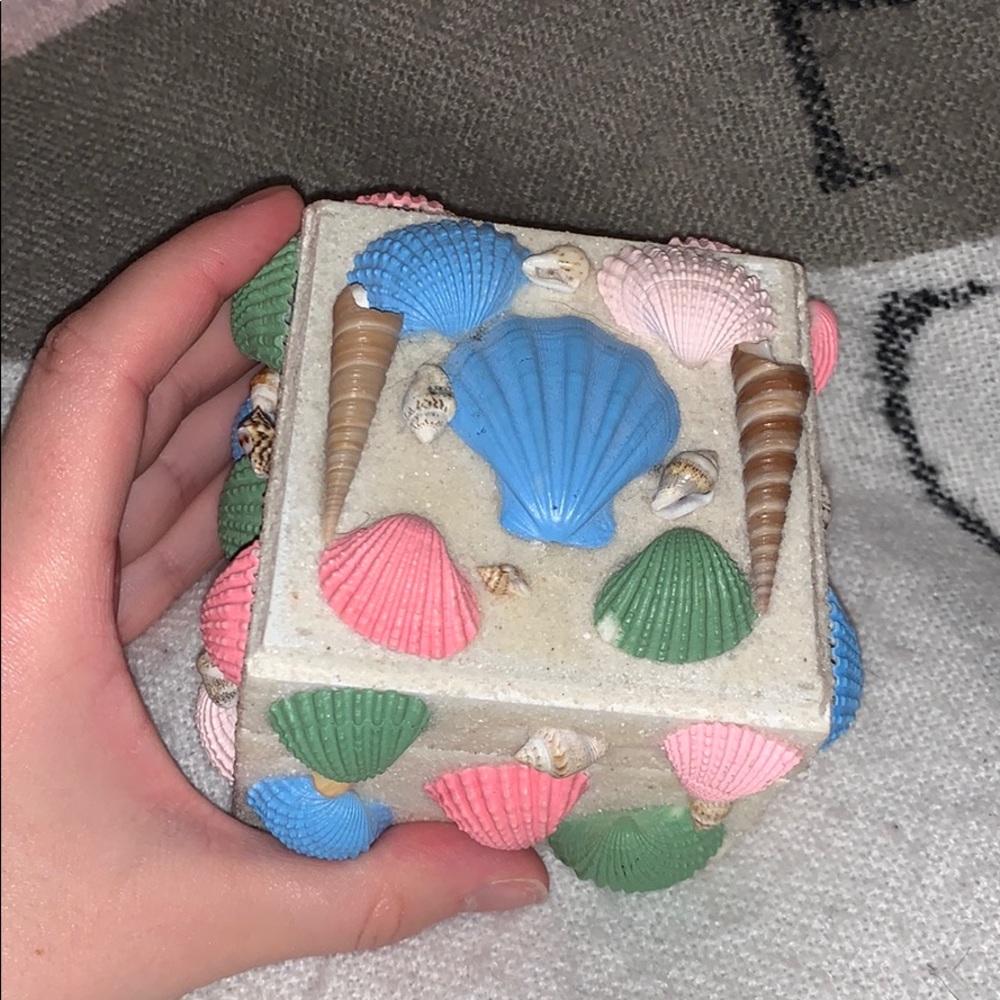 Cute little seashell box